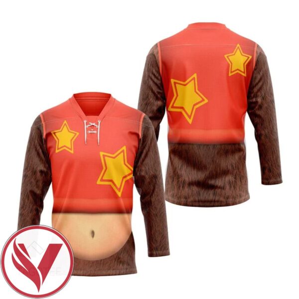 Diddy Kong Custom Hockey Jersey, Trending Gifts For Fans - Vesles2014s 3