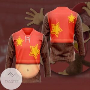 Diddy Kong Custom Hockey Jersey, Trending Gifts For Fans - Vesles2014s 4