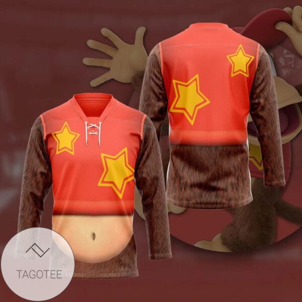 Diddy Kong Custom Hockey Jersey, Trending Gifts For Fans - Vesles2014s 4