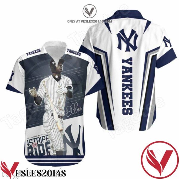 Didi Gregorius 18 New York Yankees Hawaiian Shirt, Unique Gifts For Friends - Vesles2014S 1