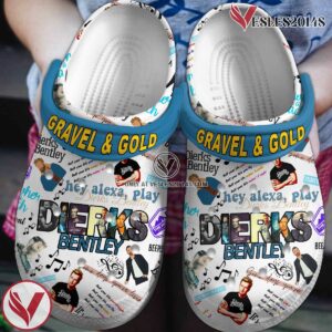 Dierks Bentley Music Crocs Crocband Clogs Shoes, Unique Gifts For Fans Style 1 - Vesles2014S