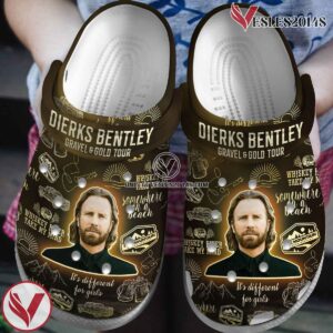 Dierks Bentley Music Crocs Crocband Clogs Shoes, Unique Gifts For Fans Style 2 - Vesles2014S