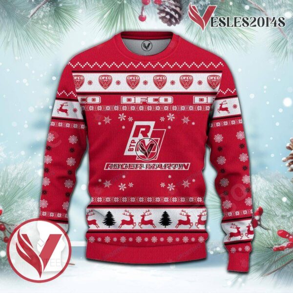 Dijon FCO Sport Ugly Christmas Sweater, Unique Gifts For Fans - Vesles2014aS 2