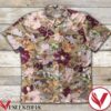Dinosaur Flower Brown Camo Hawaiian Shirt, Unique Gifts For Friends - Vesles2014S 1