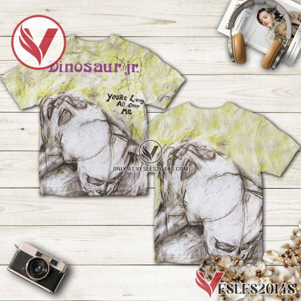 Dinosaur Jr You’re Living All Over Me Album Cover Shirt, Unique Gifts For Music Lovers - Vesles2014S