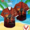 Dio Angry Machines Album Cover Hawaiian Shirt, Unique Gifts For Music Lovers - Vesles2014S