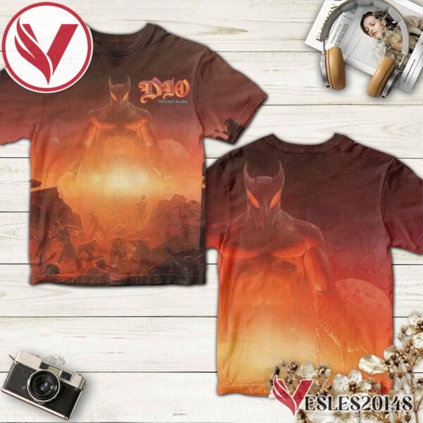 Dio The Last In Line Album Cover Shirt, Perfect Gifts For Music Lovers - Vesles2014S