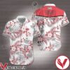 Disaronno Amaretto Originale Red Tropical Floral White Hawaiian Shirt, Unique Gifts For Friends - Vesles2014S 1