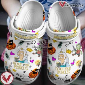 Disenchantment Movie Crocs Crocband Clogs Shoes Comfortable For Men Women and Kids - Vesles2014S