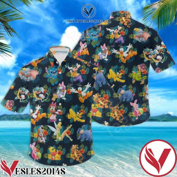 Disney Characters Mickey Mouse Hawaiian Shirt, Unique Gifts For Friends - Vesles2014S 1