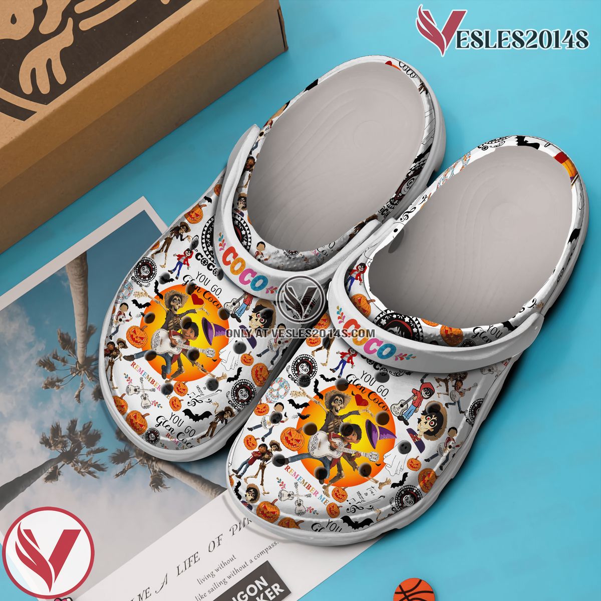 Disney Coco Movie Crocs Crocband Clogs Shoes Comfortable For Men Women and Kids - Vesles2014S 3