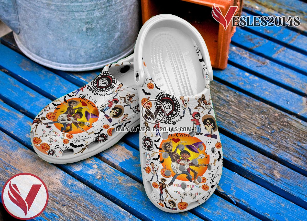 Disney Coco Movie Crocs Crocband Clogs Shoes Comfortable For Men Women and Kids - Vesles2014S 4