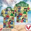 Disney Lilo Stitch Tropical Hibiscus Yellow Hawaiian Shirt, Unique Gifts For Friends - Vesles2014S 1