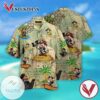Disney Mickey Mouse Print Short Sleeve Hawaiian Casual Shirt Vesles2014S