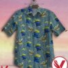 Disney Pixar Toy Story Alien And Baby Yoda Striped Hawaiian Shirt, Unique Gifts For Friends - Vesles2014S 1