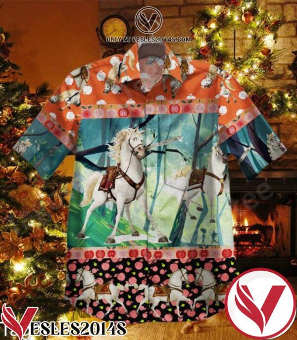Disney Princess Rapunzel’s Horse Maximus Hawaiian Shirt, Unique Gifts For Friends - Vesles2014S 1
