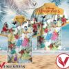 Disney Princess Tropical Hibiscus Palm Leaf Hawaiian Shirt, Unique Gifts For Friends - Vesles2014S 1