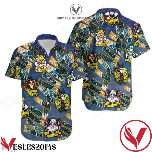 Disney Villains Disney Hawaiian Summer Tropical Hawaiian Shirt, Unique Gifts For Friends - Vesles2014S 1