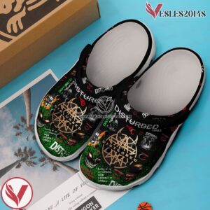 Disturbed Music Crocs Crocband Clogs Shoes, Unique Gifts For Fans Style 1 - Vesles2014S 2