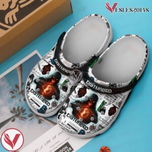 Disturbed Music Crocs Crocband Clogs Shoes, Unique Gifts For Fans Style 2 - Vesles2014S 3