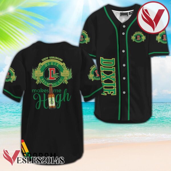 Dixie Beer Make Me High Baseball Jersey, Perfect Gifts For Fans - Vesles2014S