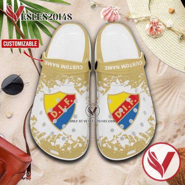 Djurgardens Custom Crocs Clogs, Unique Footwear For Fans 1
