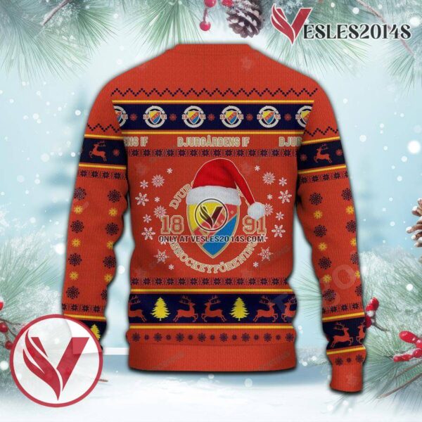 Djurgårdens IF Sport Ugly Christmas Sweater, Unique Gifts For Fans - Vesles2014aS 3