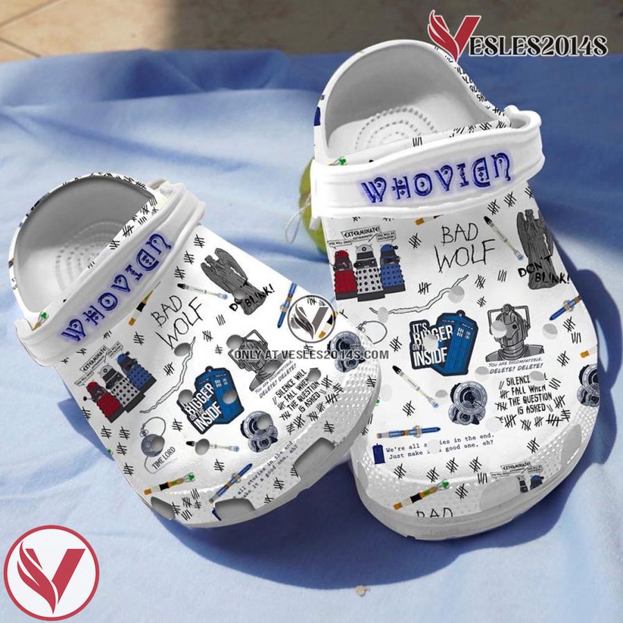 Doctor Who TV Show Crocs Crocband Clogs Shoes Comfortable For Men Women, Unique Gift From Vesles2014S 2