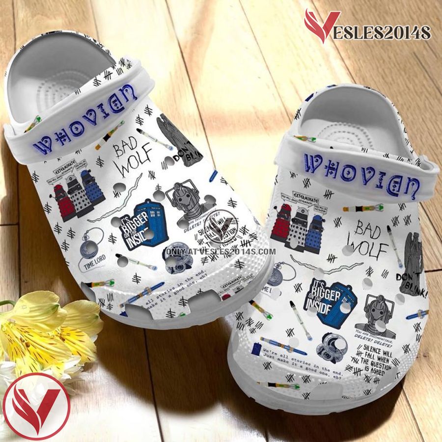 Doctor Who TV Show Crocs Crocband Clogs Shoes Comfortable For Men Women, Unique Gift From Vesles2014S 3