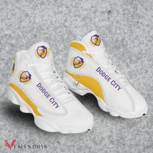 Dodge City Community College Logo Air Jordan 13 Shoes, Best Sneaker Gifts For Fans - Vesles2014s 1