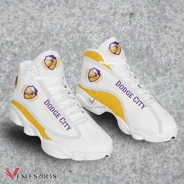 Dodge City Community College Logo Air Jordan 13 Shoes, Best Sneaker Gifts For Fans - Vesles2014s 1