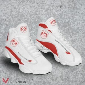 Dodge Logo Air Jordan 13 Shoes, Best Sneaker Gifts For Fans - Vesles2014s