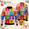 Dog Face Santa Christmas Ugly Sweater, Unique Winter Outfits For Fans - Vesles2014S  1