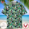 Dog Lover Print Short Sleeve Hawaiian Casual Shirt Vesles2014S