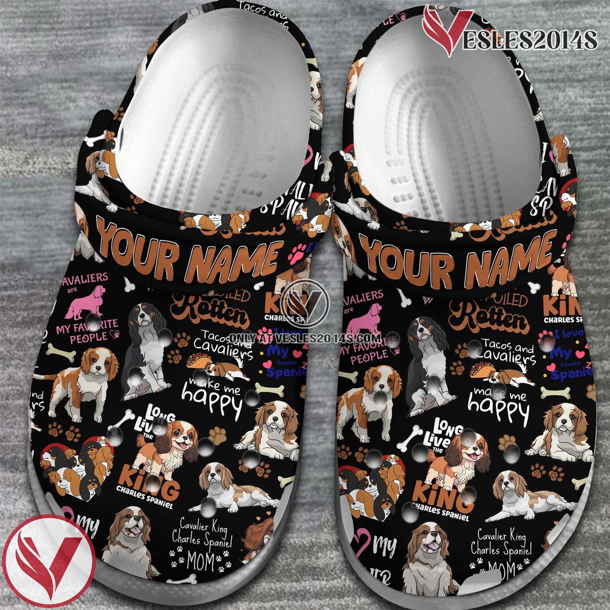 Dogs Crocs Crocband Clogs Shoes Comfortable For Men Women and Kids Style 3, Unique Gift From Vesles2014S 2