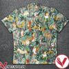 Dogs Funny Flower Leaf Light Green Hawaiian Shirt, Unique Gifts For Friends - Vesles2014S 1