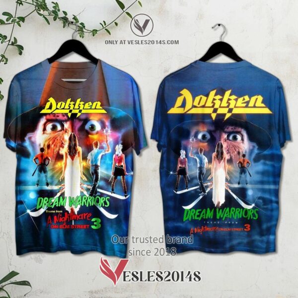 Dokken-Dream Warriors Album 3D Shirt, Unique Gifts For Music Lovers - Vesles2014S