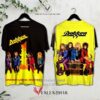 Dokken-Under Lock and Key Album 3D Shirt, Unique Gifts For Music Lovers - Vesles2014S