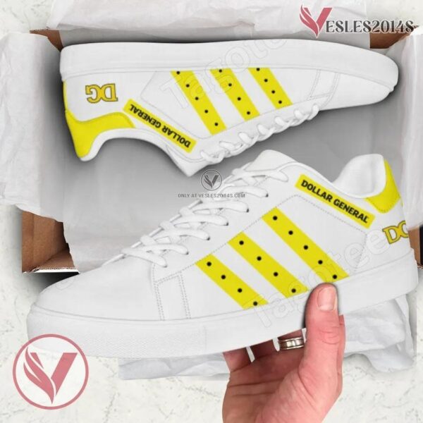 Dollar General Logo Print Stan Smith Shoes, Unique Sneaker For Fans - Vesles2014s