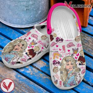 Dolly Parton Music Crocs Crocband Clogs Shoes, Unique Gifts For Fans Style 12 - Vesles2014S 3