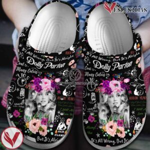 Dolly Parton Music Crocs Crocband Clogs Shoes, Unique Gifts For Fans Style 13 - Vesles2014S