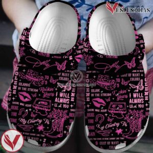 Dolly Parton Music Crocs Crocband Clogs Shoes, Unique Gifts For Fans Style 20 - Vesles2014S