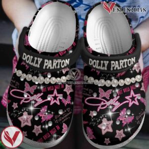 Dolly Parton Music Crocs Crocband Clogs Shoes, Unique Gifts For Fans Style 22 - Vesles2014S