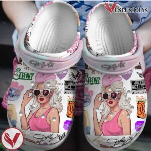 Dolly Parton Music Crocs Crocband Clogs Shoes, Unique Gifts For Fans Style 23 - Vesles2014S