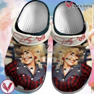 Dolly Parton Music Crocs Crocband Clogs Shoes, Unique Gifts For Fans Style 29 - Vesles2014S