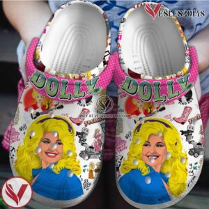 Dolly Parton Music Crocs Crocband Clogs Shoes, Unique Gifts For Fans Style 31 - Vesles2014S