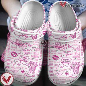 Dolly Parton Music Crocs Crocband Clogs Shoes, Unique Gifts For Fans Style 32 - Vesles2014S