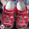 Domino Pizza Crocs Crocband Clogs Shoes Comfortable For Men Women and Kids, Unique Gift From  Vesles2014S