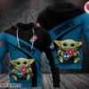 Domino's Pizza Baby Yoda Uniform Custom Hoodie Style 14 - Vesles2014S