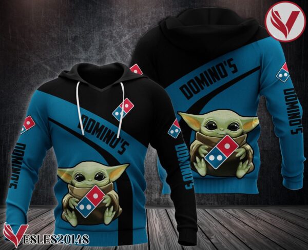 Domino's Pizza Baby Yoda Uniform Custom Hoodie Style 14 - Vesles2014S